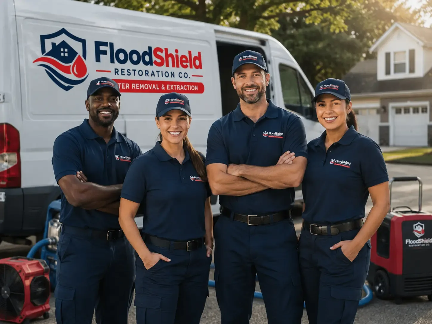 Flood Damage Restoration company in Mclean, NE